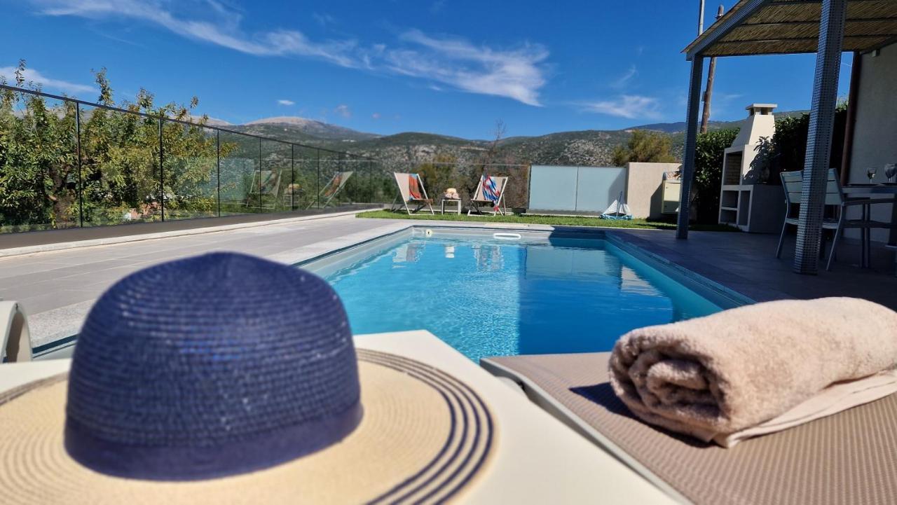Onar - Luxury Villas Argostoli  Luaran gambar